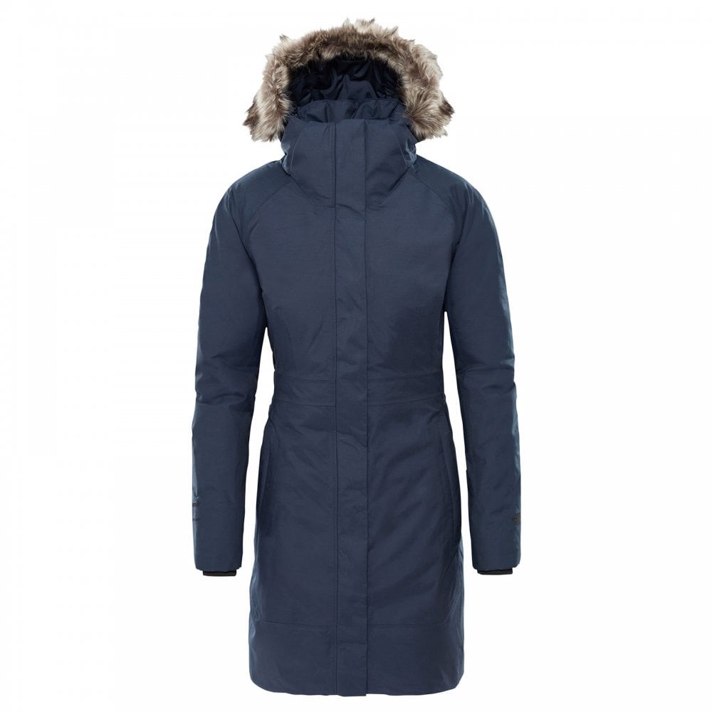 Navy North Face Down Parka